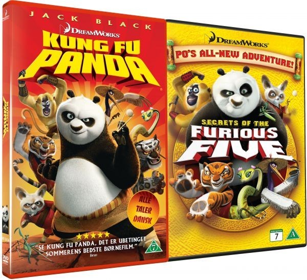 Køb Kung Fu Panda + Secrets of The Furious Five [2-disc]